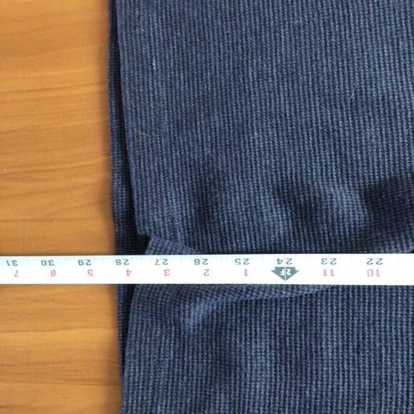 Men’s‎ Duluth Trading Navy Blue Ribbed Long Sleeve Shirt Size XL - Picture 4 of 5